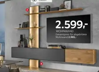 XXXLutz Musterring Wohnwand Angebot