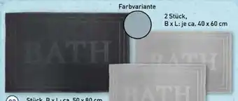 Aldi Nord Novitesse Badematte Angebot