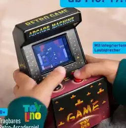 Aldi Nord Toylino Tragbares Retro-Arcadespiel Angebot