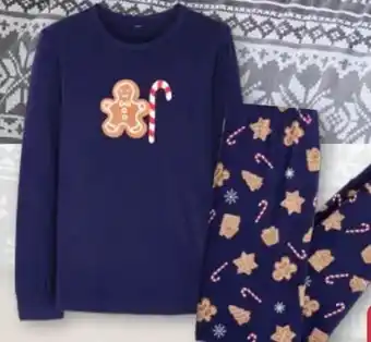 Aldi Nord Lily & Dan Kinder Weihnachtspyjama Angebot