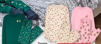 Aldi Nord Up2Fashion Damen Weihnachtspyjama Angebot