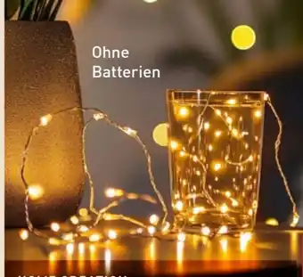 Aldi Nord Home Creation LED-Mikrodraht-Lichterkette Angebot