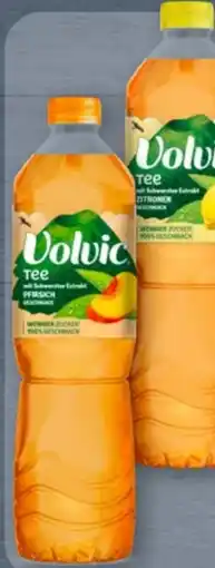 Aldi Nord Volvic Tee mit Tee-Extrakt und Pfirsich-Geschmack Angebot