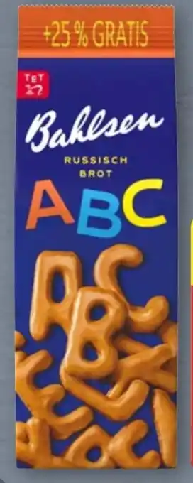 Aldi Nord Bahlsen ABC Russisch Brot Angebot