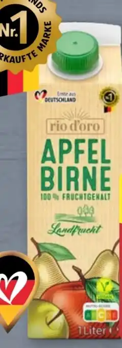 Aldi Nord rio d'oro Apfel Birne Landfrucht Angebot