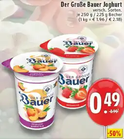 Edeka Der Große Bauer Joghurt Angebot
