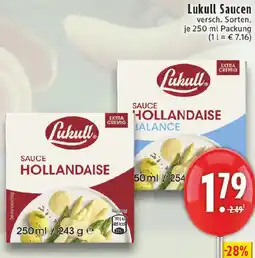Edeka Lukull Saucen Angebot
