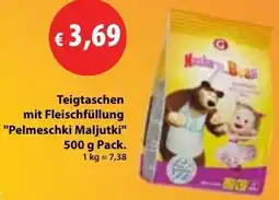 Mix Markt Teigtaschen mit Fleischfüllung "Pelmeschki Maljutki" Angebot