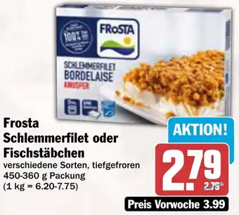 AEZ Frosta Schlemmerfilet oder Fischstäbchen Angebot