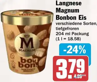 AEZ Langnese Magnum Bonbon Eis Angebot