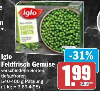 AEZ Iglo Feldfrisch Gemüse Angebot