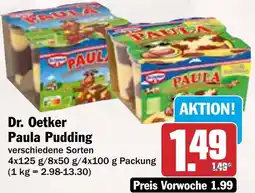AEZ Dr. Oetker Paula Pudding Angebot