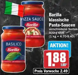 AEZ Barilla klassische Pasta-Saucen Angebot