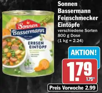 AEZ Sonnen Bassermann Feinschmecker Eintöpfe Angebot