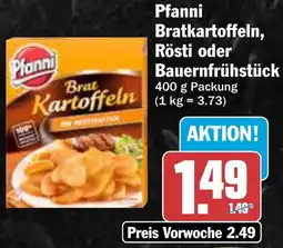 AEZ Pfanni Bratkartoffeln, Rösti oder Bauernfrühstück Angebot
