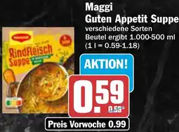 AEZ Maggi Guten Appetit Suppen Angebot