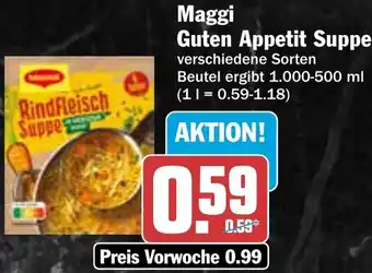 AEZ Maggi Guten Appetit Suppen Angebot
