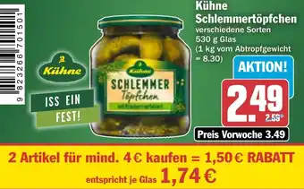 AEZ Kühne Schlemmertöpfchen Angebot