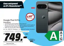 MediaMarkt Google smartphone pixel 10 pro Angebot