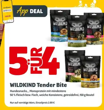 Das Futterhaus Wildkind app deal 5für4 Angebot