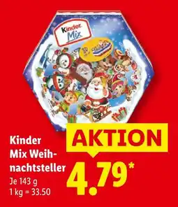 Lidl Kinder mix weihnachtsteller Angebot