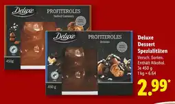 Lidl Deluxe profiteroles salted caramel Angebot