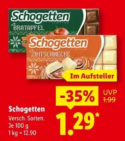 Lidl Schogetten bratapfel Angebot