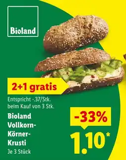 Lidl Bioland vollkorn-körner-krusti Angebot
