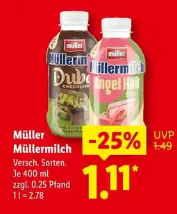Lidl Müller müllermilch dubai chocolate Angebot
