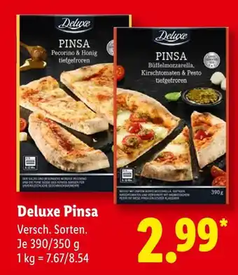 Lidl Deluxe pecorino & honig tiefgefroren Angebot
