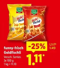 Lidl Funny-frisch goldfischli original Angebot