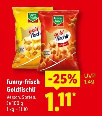 Lidl Funny-frisch goldfischli original Angebot