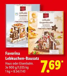 Lidl Favorina lebkuchen knusperhäuschen Angebot