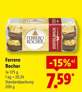 Lidl Ferrero rocher vorteilspack Angebot