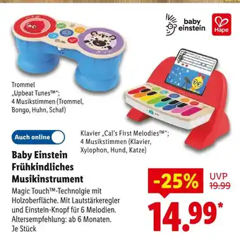 Lidl Baby einstein trommel upbeat tunes Angebot