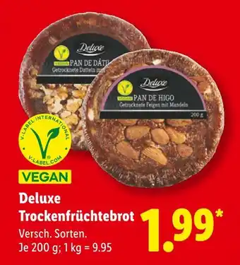Lidl Deluxe pan de dátil Angebot