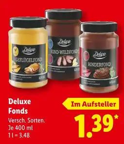 Lidl Deluxe geflügelfond Angebot