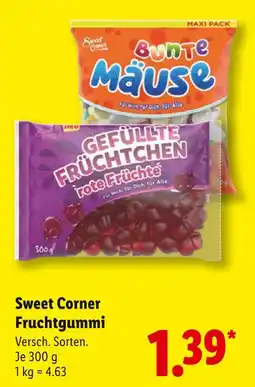 Lidl Sweet corner bunte mäuse Angebot