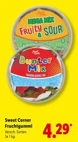 Lidl Sweet corner mega mix fruity & sour Angebot