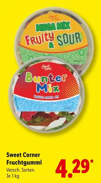 Lidl Sweet corner mega mix fruity & sour Angebot