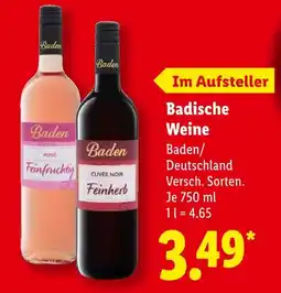 Lidl Baden rosé feinfruchtig Angebot