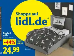 Lidl Schwarz bettwäsche Angebot