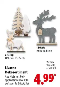 Lidl Livarno dekosortiment Angebot
