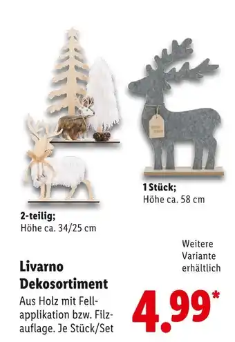 Lidl Livarno dekosortiment Angebot