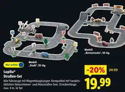Lidl Lupilu straßen-set modell stadt Angebot