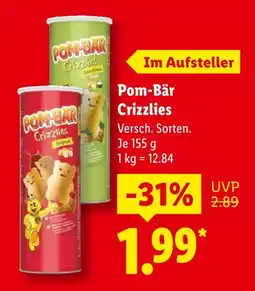 Lidl Pom-bär crizzlies original Angebot