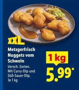 Lidl Metzgerfrisch nuggets vom schwein Angebot