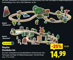 Lidl Playtive eisenbahn-set modell dinosaurier Angebot