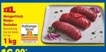 Lidl Xxl metzgerfrisch rinder-rouladen Angebot