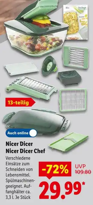 Lidl Nicer dicer chef Angebot
